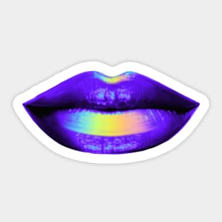 Holographic Lip Dispenser Sticker